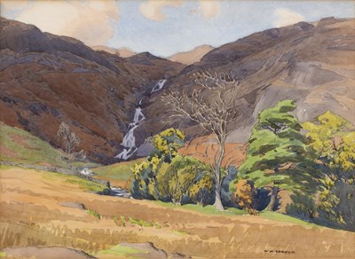 Lot 224 - William Heaton Cooper (1903-1995) Waterfall,...