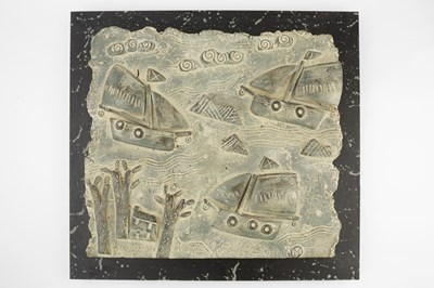 Lot 650 - John Maltby (1936-2020) 3 Boats Sailing large...