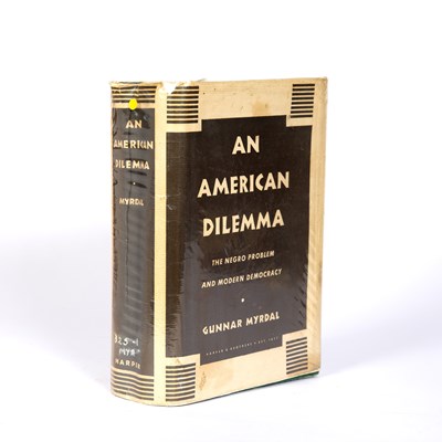 Lot 517 - Myrdal (Gunnar) An American Dilemma, The Negro...