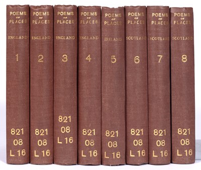 Lot 422 - Longfellow (Henry W.) Ed. 'Poems of Places'...