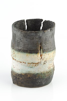 Lot 602 - Rachel Wood (Contemporary) Vessel stoneware...