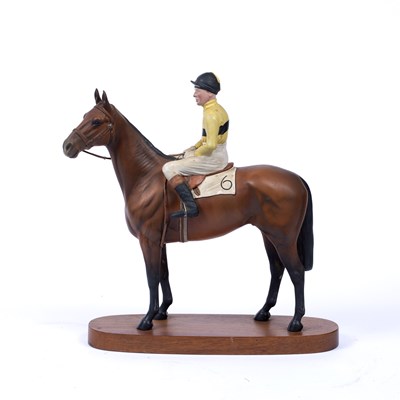 Lot 15 - A Beswick figure of the racehorse Arkle, with...