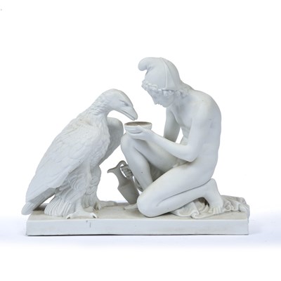 Lot 18 - A 19th century Bing & Grondahl Eneret parian...