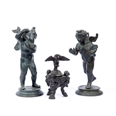 Lot 20 - After Fernando de Luca, a bronze figure of a...