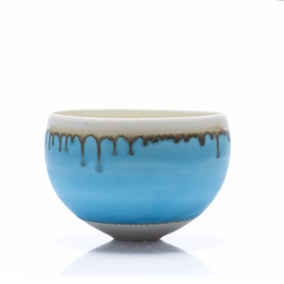 Lot 331 - Peter Wills (Contemporary) turquoise and...