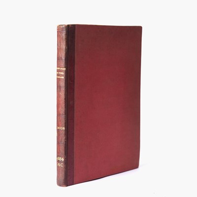 Lot 256 - Jacob (J) 'Observations and the Structure and...