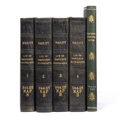 Lot 268 - Hazlitt (William) The Life of Napoleon...