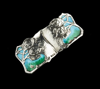 Lot 712 - George Lawrence Connell Arts and Crafts silver...