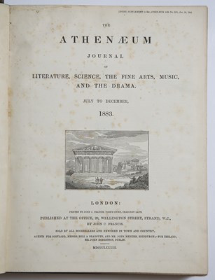 Lot 280 - The Athenaeum Journal of Literature Science...