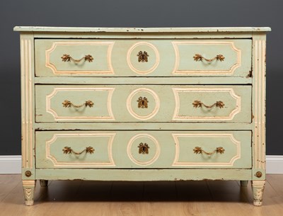 Lot 213 - A late 18th / early 19th century Italian green...