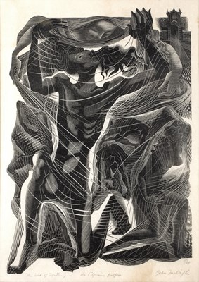 Lot 34 - John Farleigh (1900-1965) Web of Flattery 5/50,...