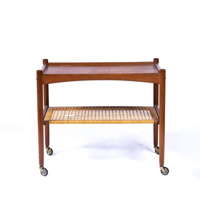 Lot 22 - Glyngore Stolefabrik of Denmark Teak trolley,...