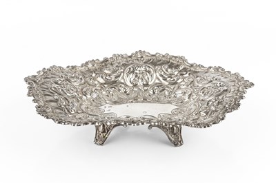 Lot 647 - A late Victorian Scottish silver dish, of...