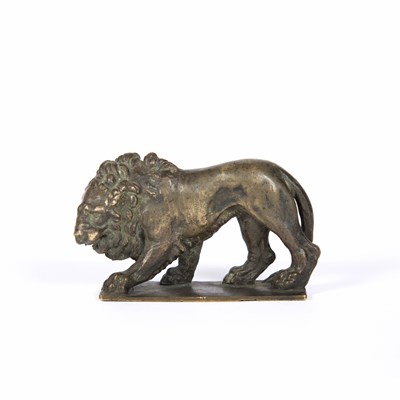 Lot 191 - An antique Italian solid bronze cast of a...