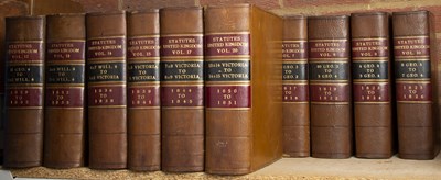 Lot 283 - Statutes of the United Kingdom (1801-1851)....