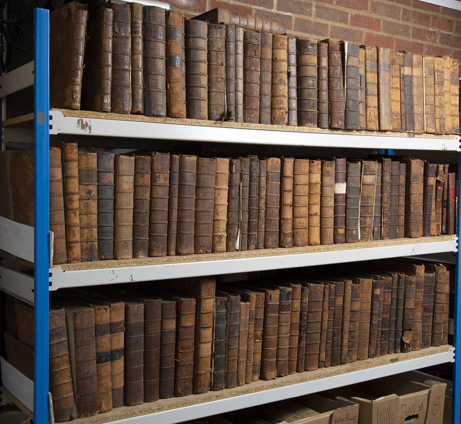 Lot 368 - 17th/18th century Law Reports. 190 Vols. Fo....