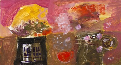 Lot 441 - Trevor Stubley (1932-2010) Floral Display...