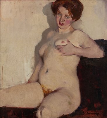 Lot 443 - Pieter van der Hem (1885-1961) Nude, 1911...