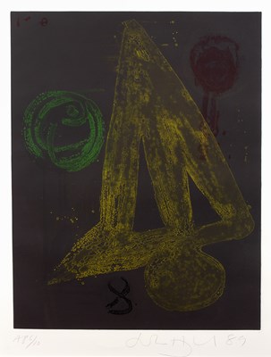 Lot 176 - John Hoyland (1934-2011) Jinel, 1989 artist's...