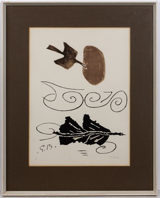 Lot 100 - George Braque (1882-1963) Nuage en échec...