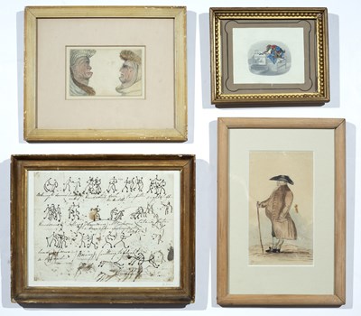Lot 224 - William Evans of Eton (1798-1877) Stick...