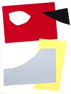 Lot 158 - John Mclean (1939-2019) Abstract Form, 1995...