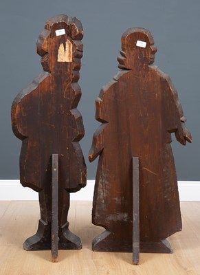 Lot 423 - A pair of 17th Century style dummy boards,...