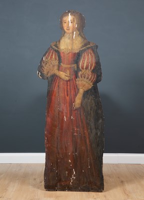 Lot 99 - A 17th or 18th Century life size dummy board...