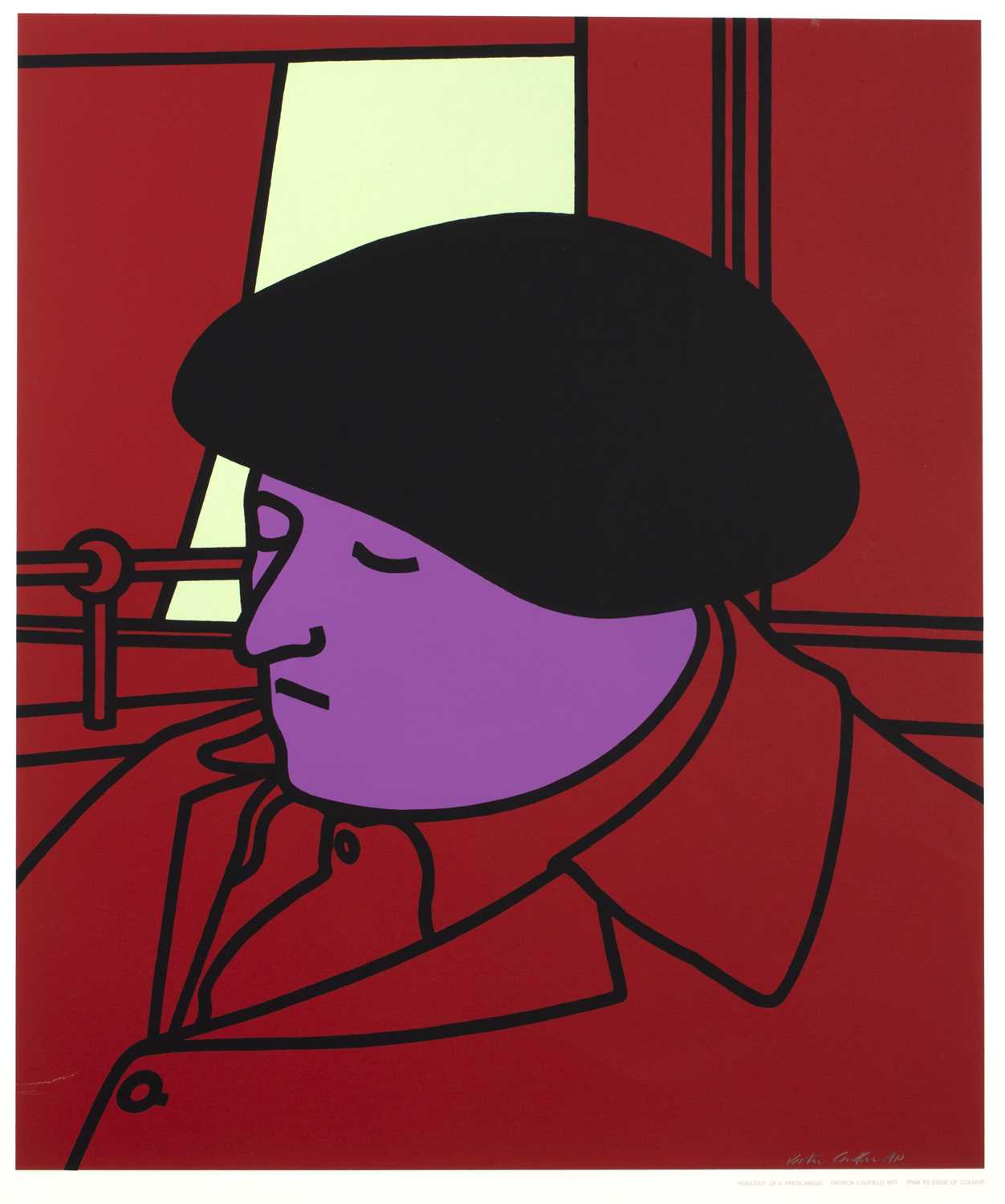 Lot 113 - Patrick Caulfield (1936-2005) Portrait of a...