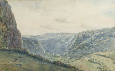 Lot 149 - Martin Hardie (1875-1952) Valley of the Loue,...