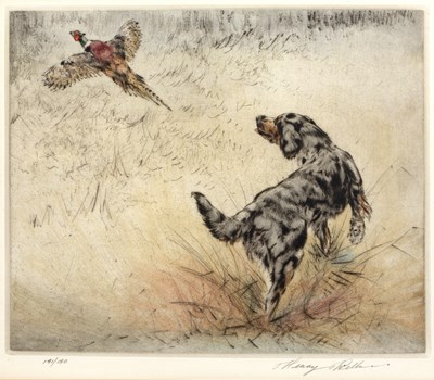 Lot 7 - Henry Wilkinson (1921-2011) A Gordon Setter...