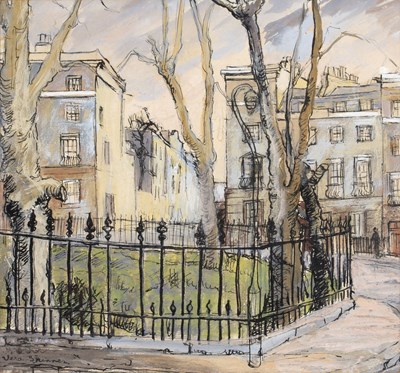 Lot 139 - Vera Skinner (20th century) A quiet London...