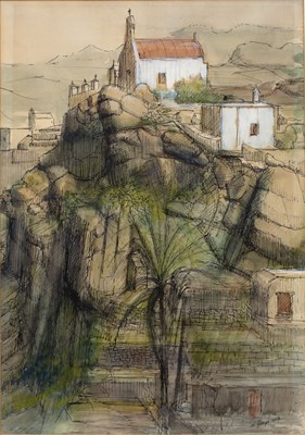 Lot 139 - Vera Skinner (20th century) A quiet London...