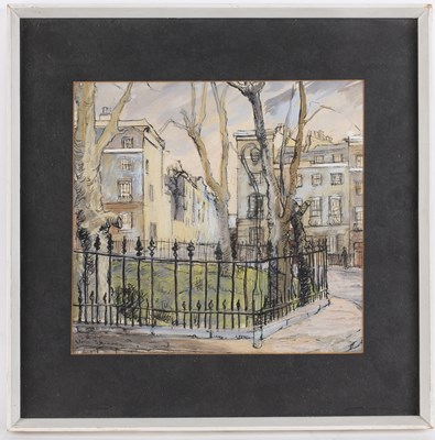 Lot 139 - Vera Skinner (20th century) A quiet London...
