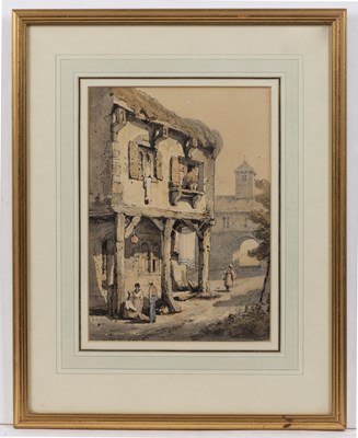 Lot 161 - Samuel Prout (1783-1852) A French Town,...