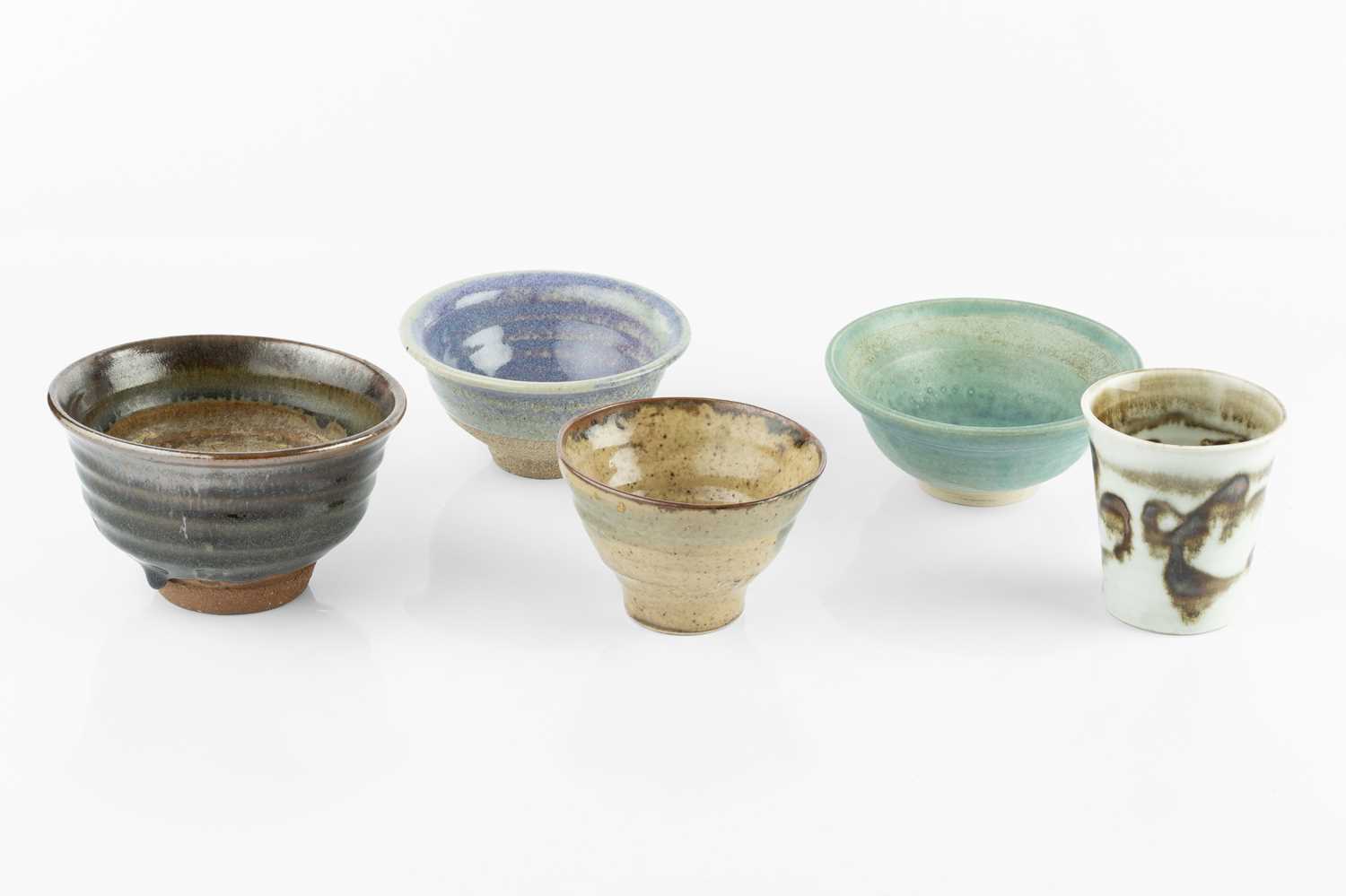 Lot 546 - John Reeve (1929-2012) Two bowls and a beaker...