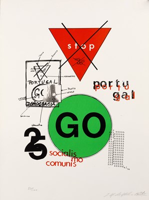 Lot 67 - Ernesto Melo E Castro (b.1932) Portugal 85/100,...