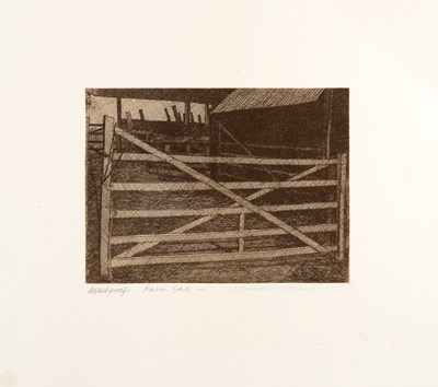 Lot 82 - Norman Stevens (1937-1988) Hidden Gate; and...