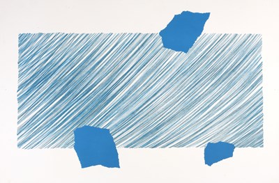 Lot 74 - Alan Cox (b.1941) Field Sweep, 1971 signed and...