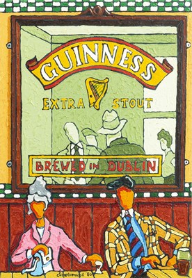 Lot 352 - Joe Scarborough (b.1938) The Guinness Bar,...