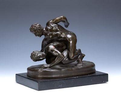 Lot 250 - 20th Century after the Antique 'The Wrestlers'...