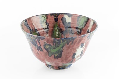 Lot 642 - Janice Tchalenko (1942-2018) Large bowl pink,...