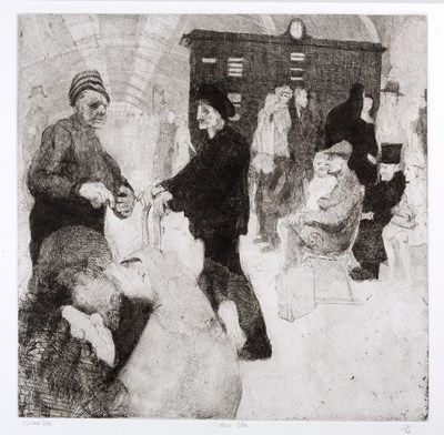 Lot 55 - Michael Fell (b.1939) Victoria Station...