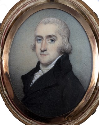 Lot 481 - A George III portrait miniature of a gentleman...