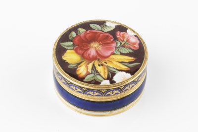 Lot 556 - A 19th century French or Swiss gold and enamel...