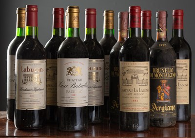 Lot 479 - Four bottles of Chateau La Lagune 1981, four...