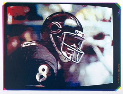 Lot 54 - Andrew Holmes (b.1947) Chicago Bears, 1980...