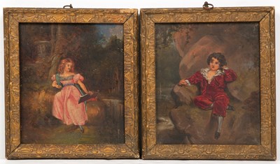 Lot 132 - Late 19th / early 20th century oil on panel...