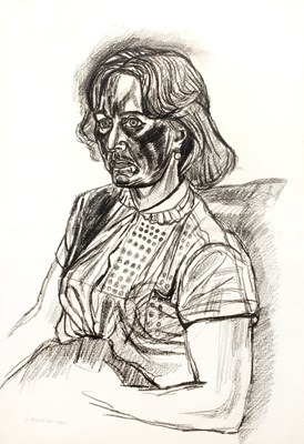 Lot 317 - John Bratby (1928-1992) Portrait of Eileen...