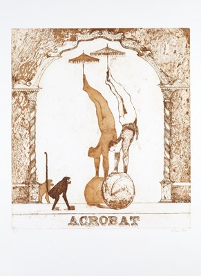 Lot 75 - Richard Beer (1928-2017) Acrobat 3/100, signed...
